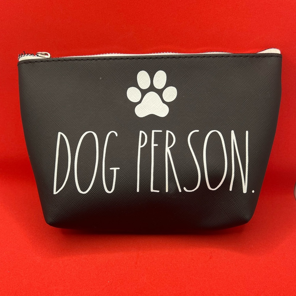 Rae Dunn Dog Person Make-Up Bag